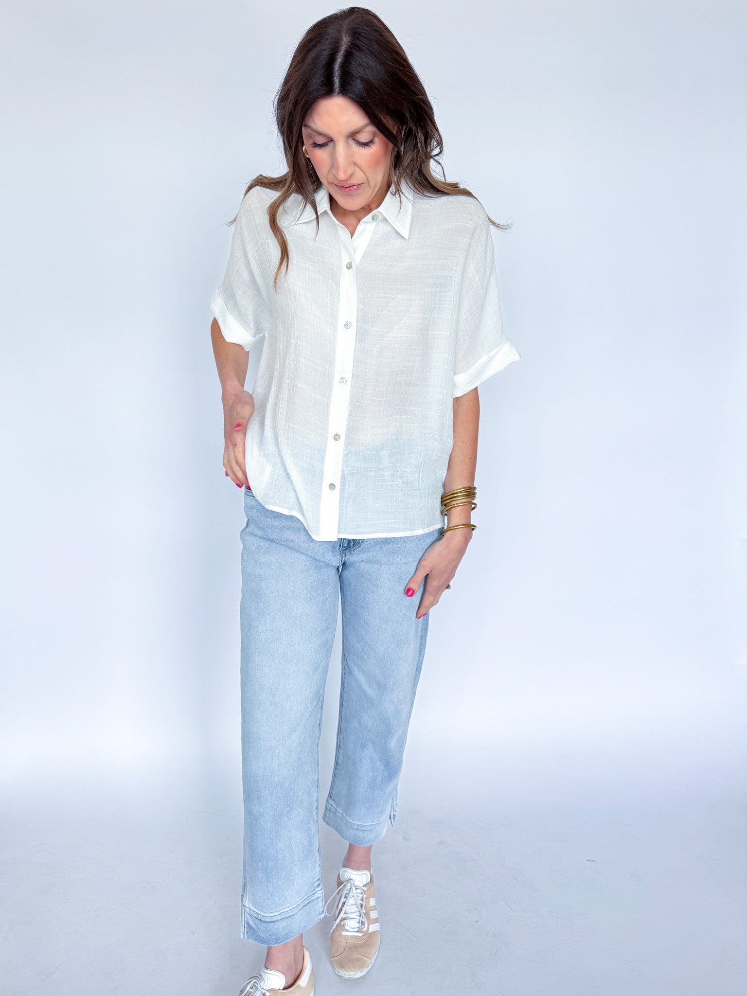 BETSIE KENNEDY CROP JEAN