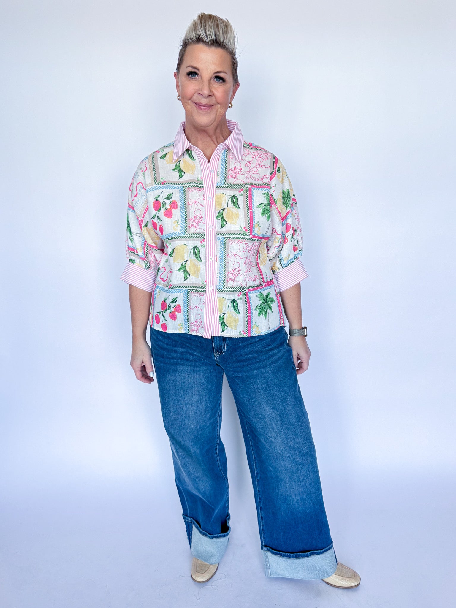 TAYLOR TOP-PINK