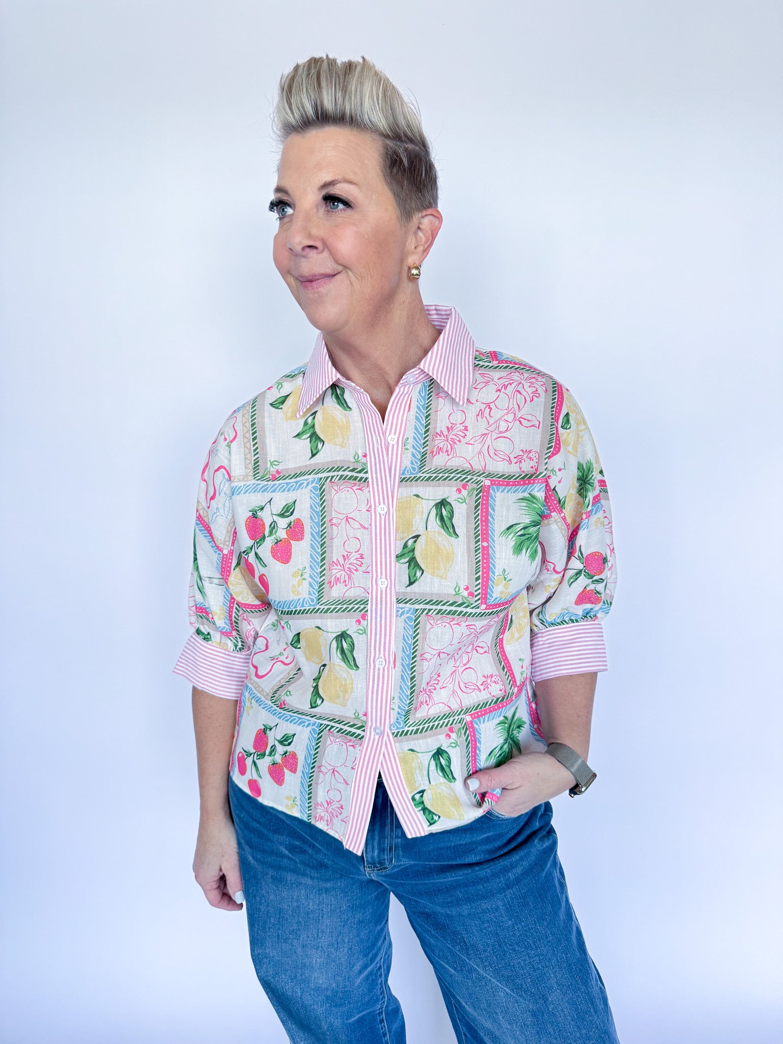 TAYLOR TOP-PINK
