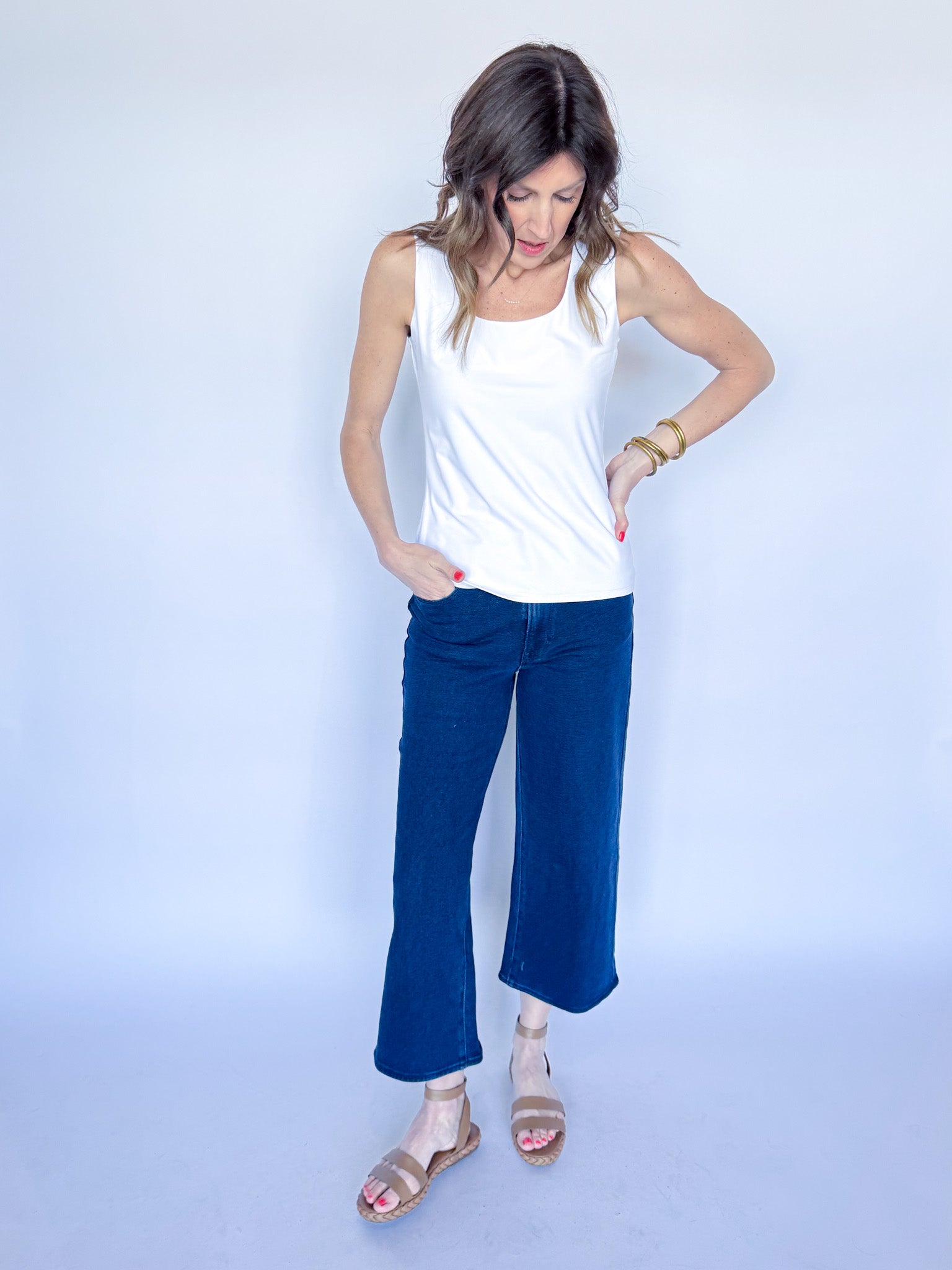 EVIE SCOOP NECK TANK