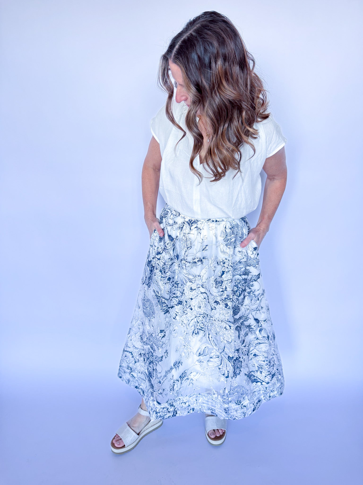 CYRUS MIDI SKIRT