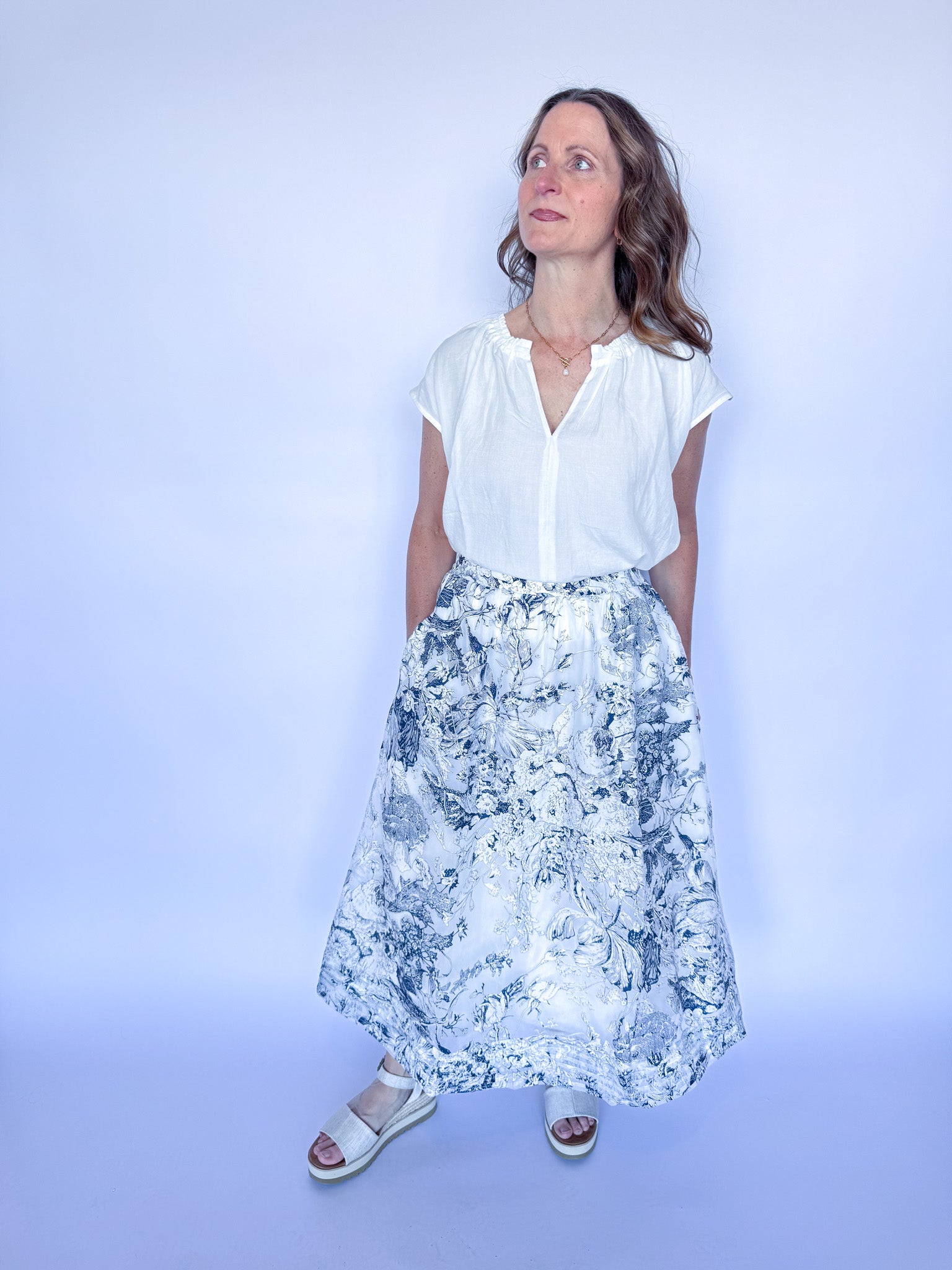 CYRUS MIDI SKIRT