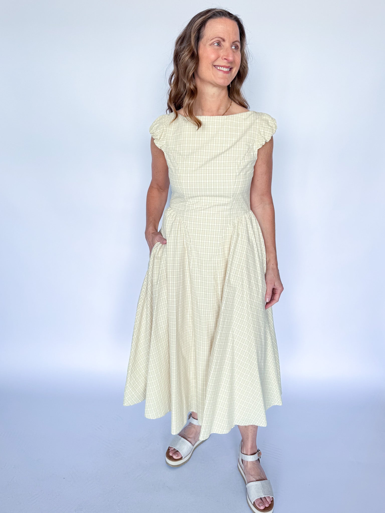EMALEE DRESS-YELLOW