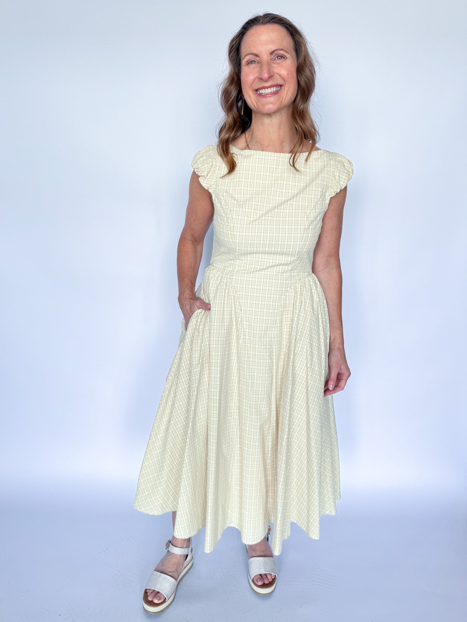 EMALEE DRESS-YELLOW