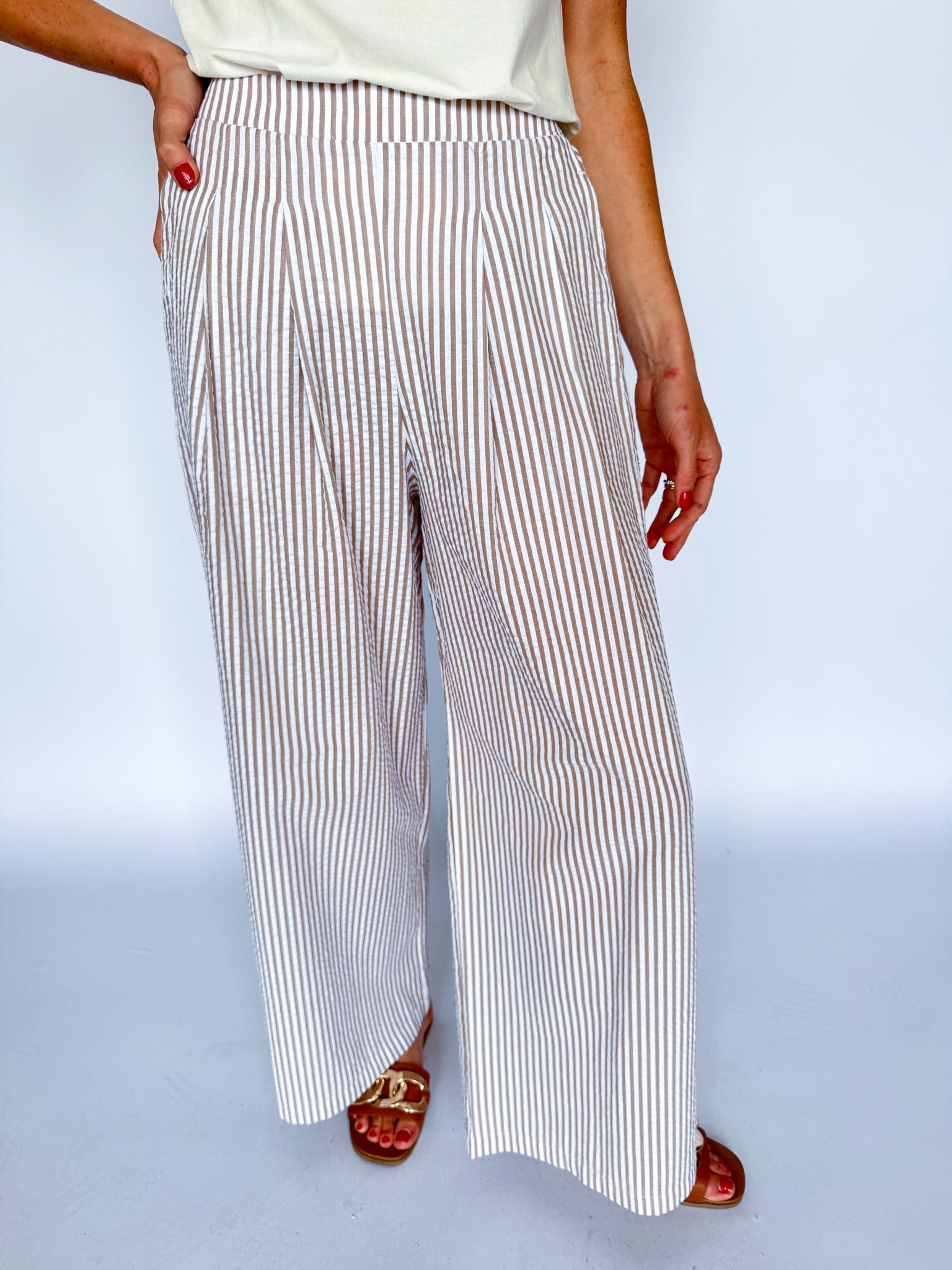 ELSA PANTS-STONE