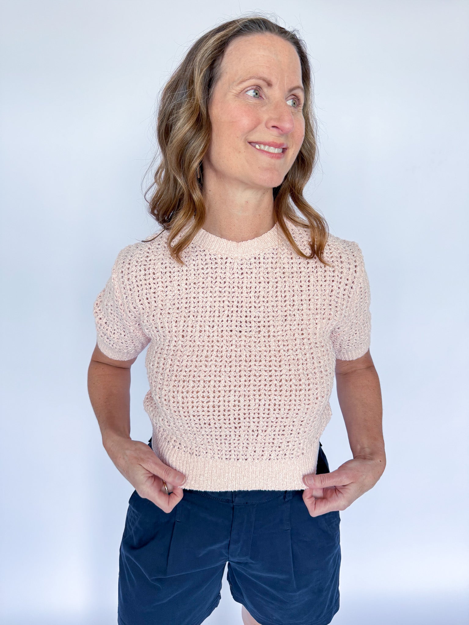 LOU KNIT TOP