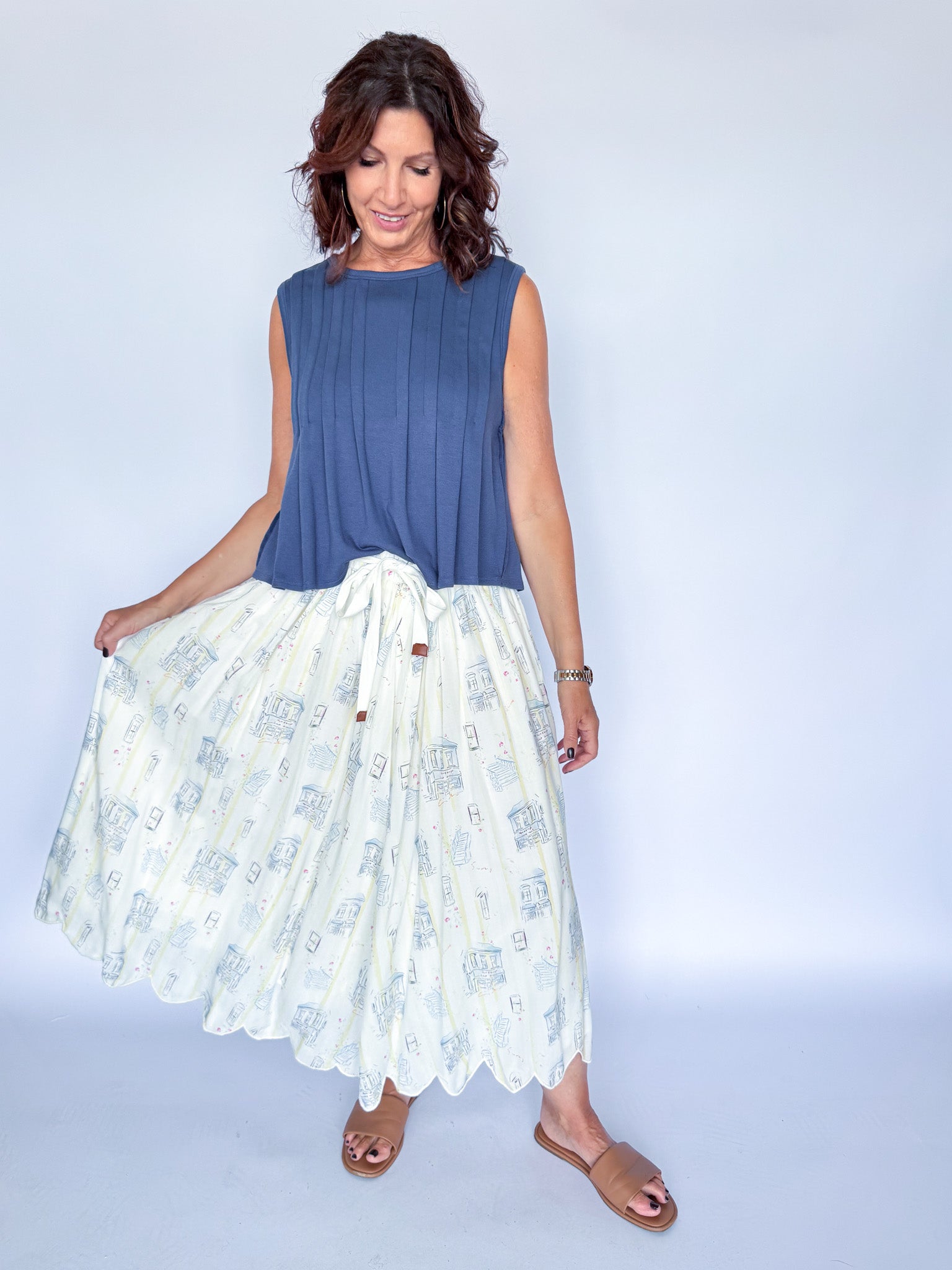 KAYLEE MIDI SKIRT
