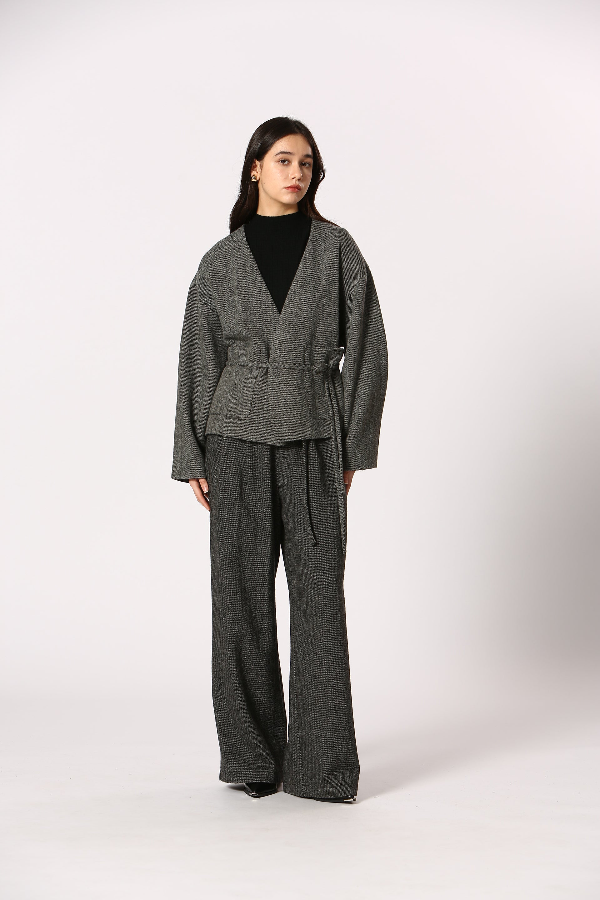 RIVER TWEED PANT-GREY