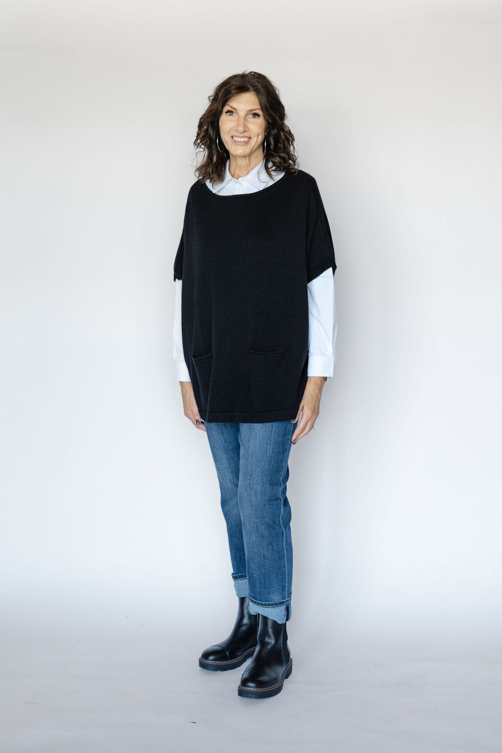 LILLIAN SWEATER-BLACK