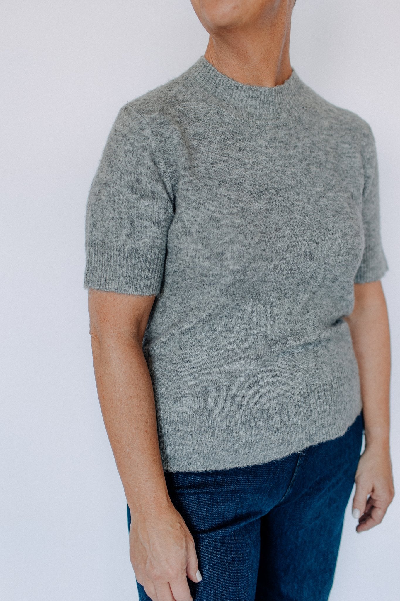 MORGAN SWEATER-GREY