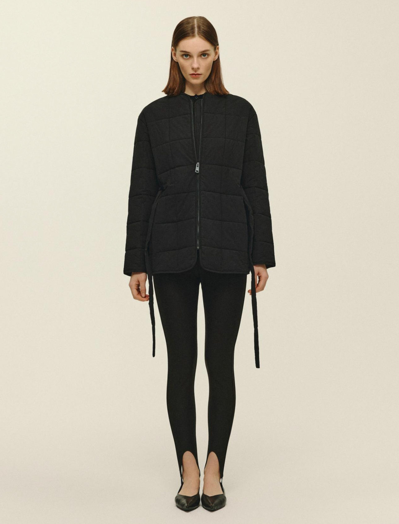JAYLIN QUILTED JACKET-BLACK