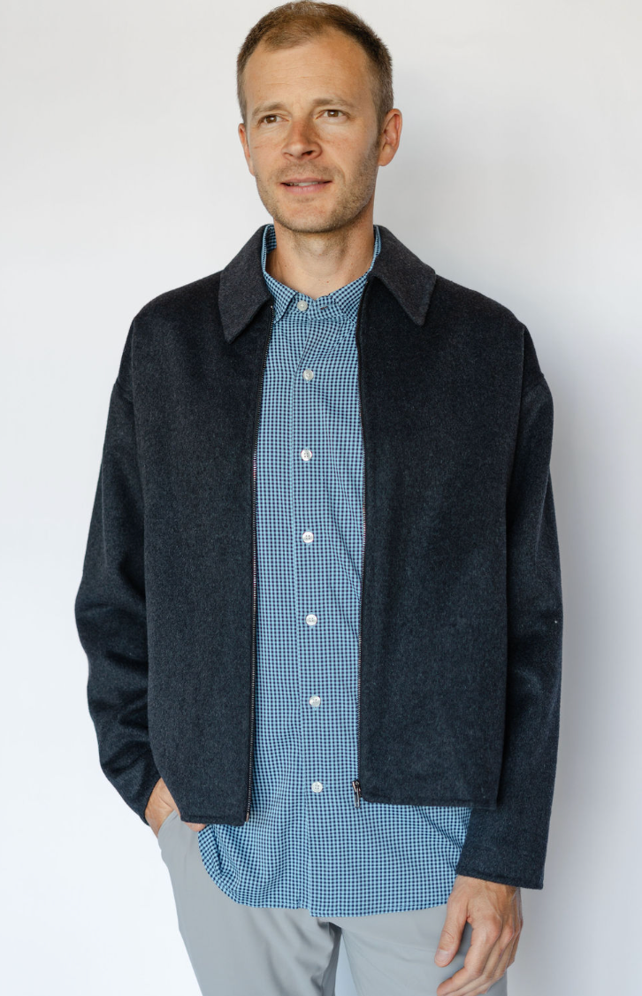 THE MARCO JACKET-CHARCOAL
