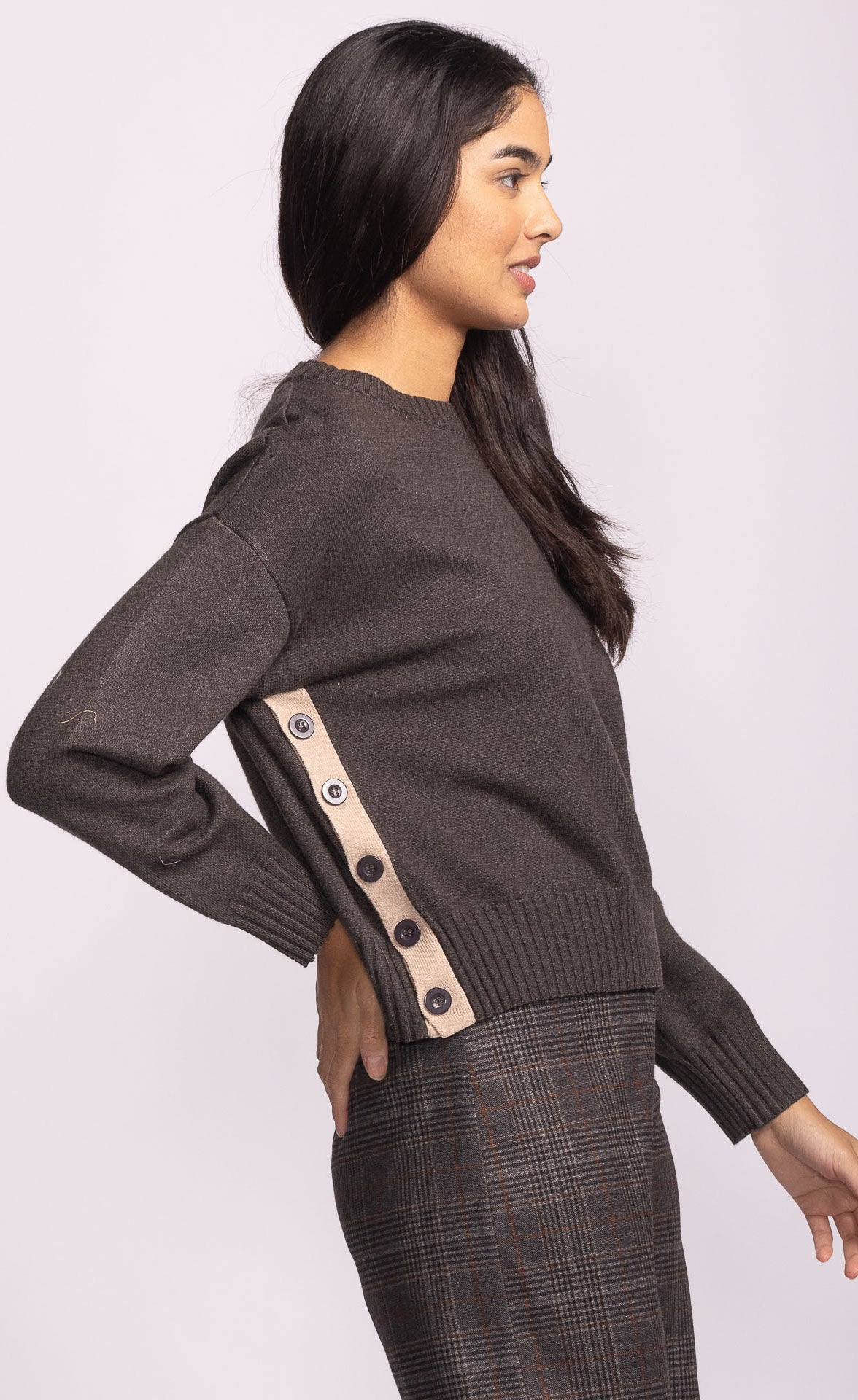 GRIGIO SWEATER-DARK GREY