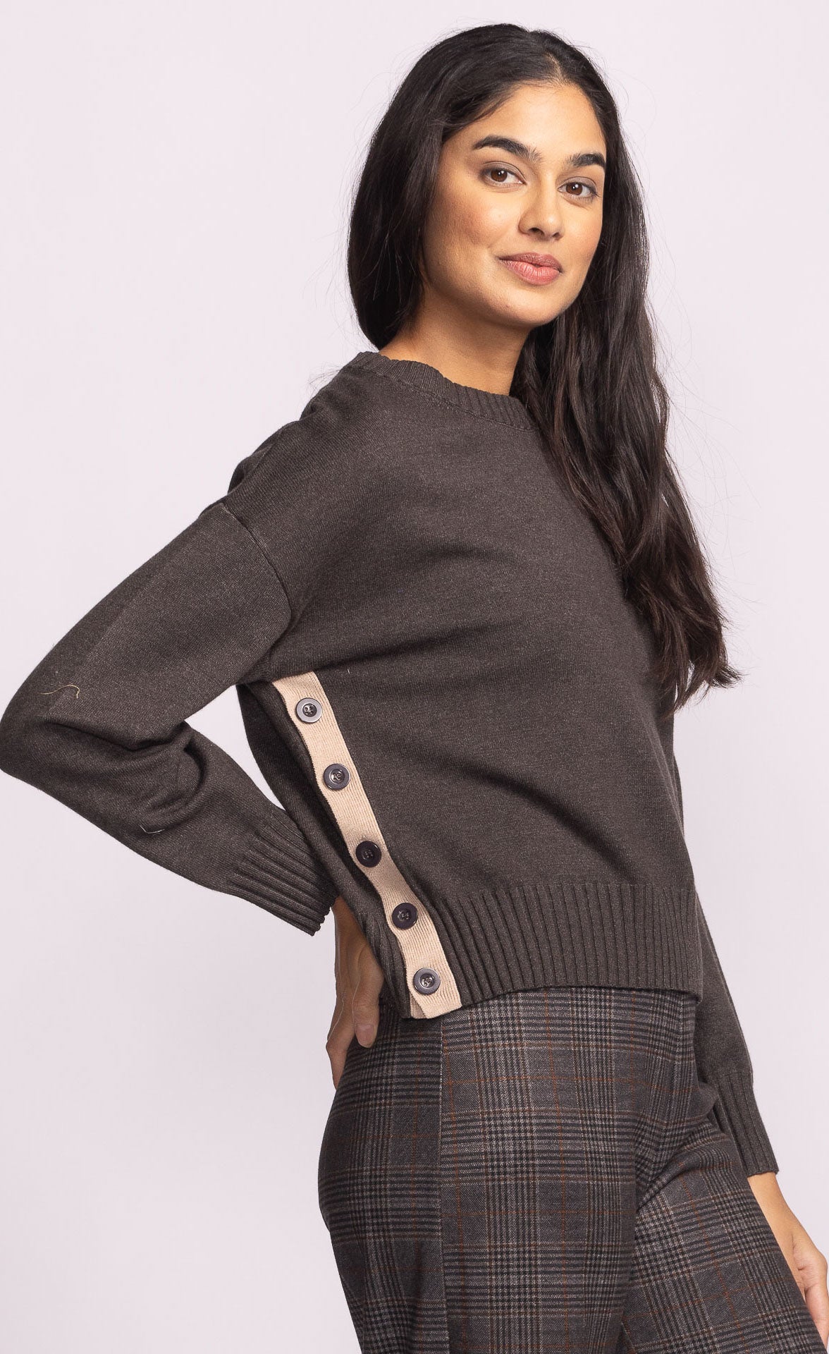 GRIGIO SWEATER-DARK GREY