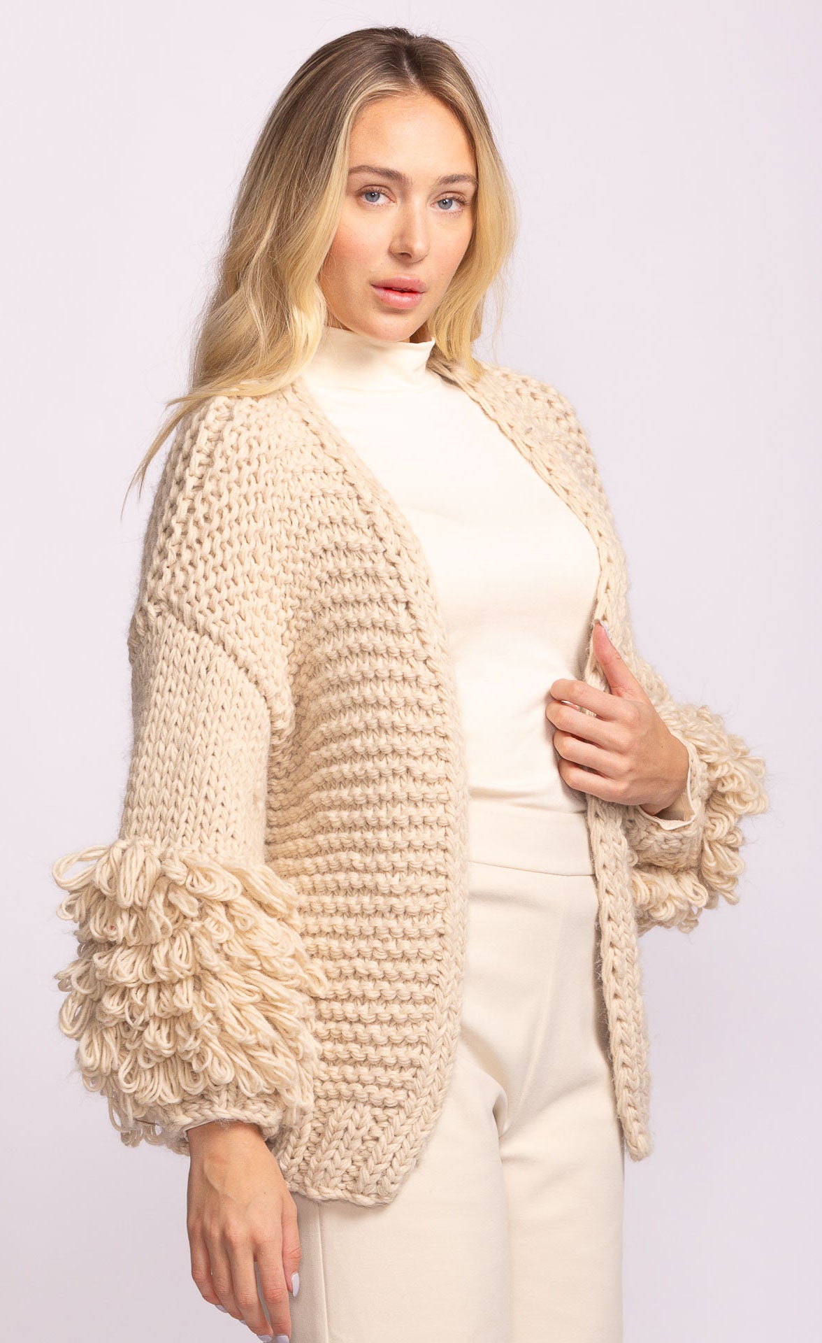 PALERMO SWEATER-BEIGE